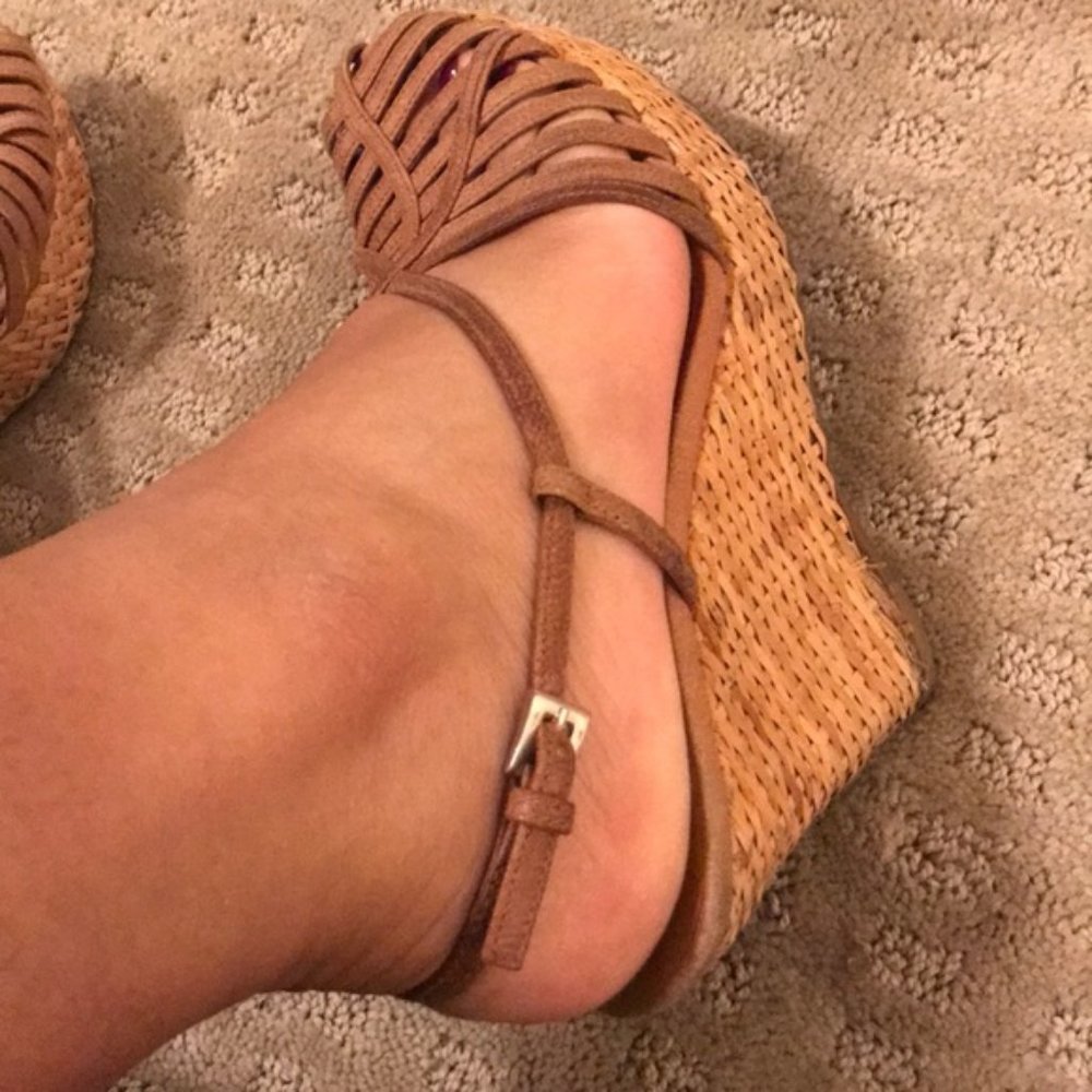 Authentic Prada Wedges - image 3